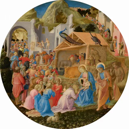 The Adoration of the Magi by Fra Angelico