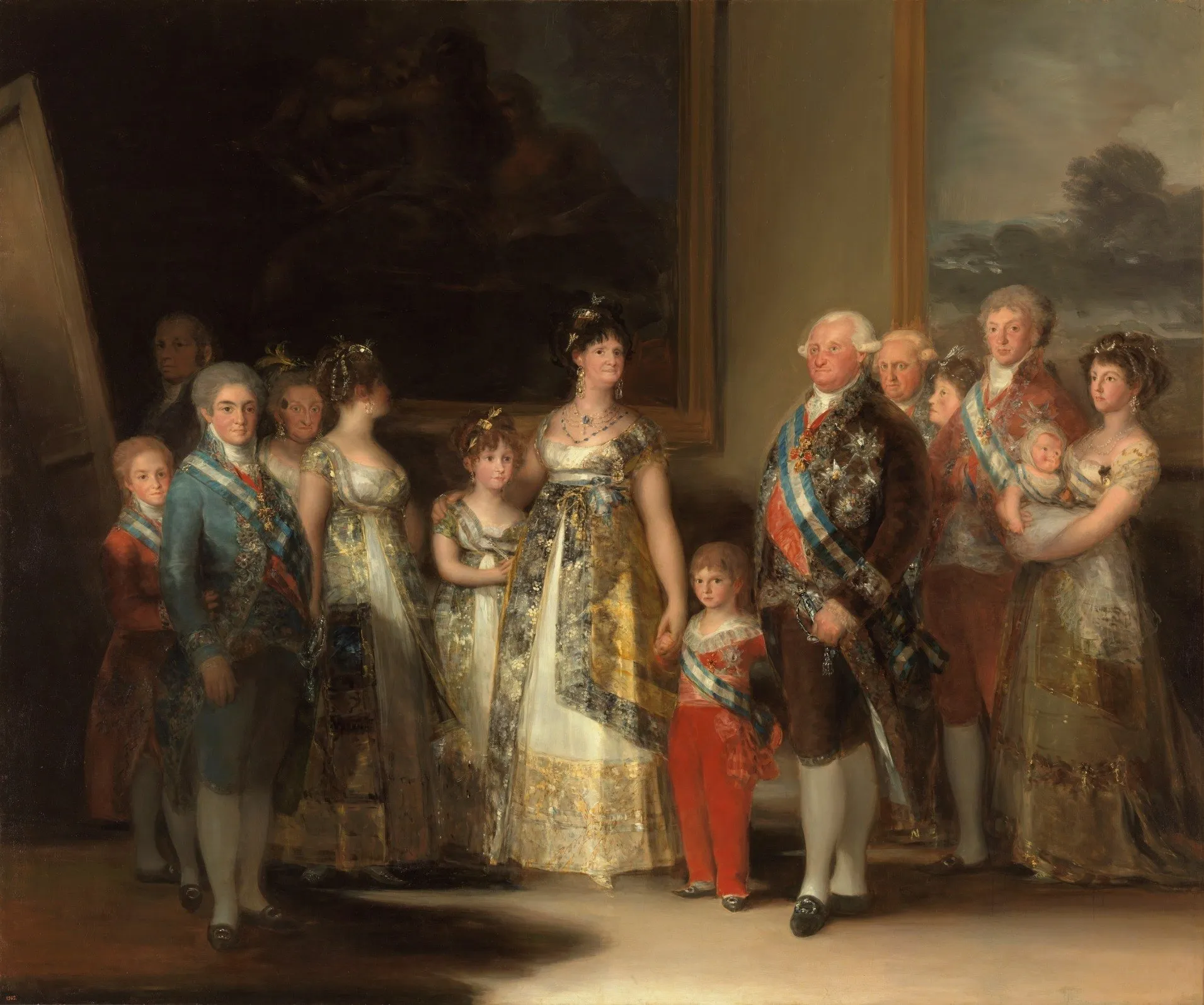 Charles IV of Spain and His Family by Francisco Goya