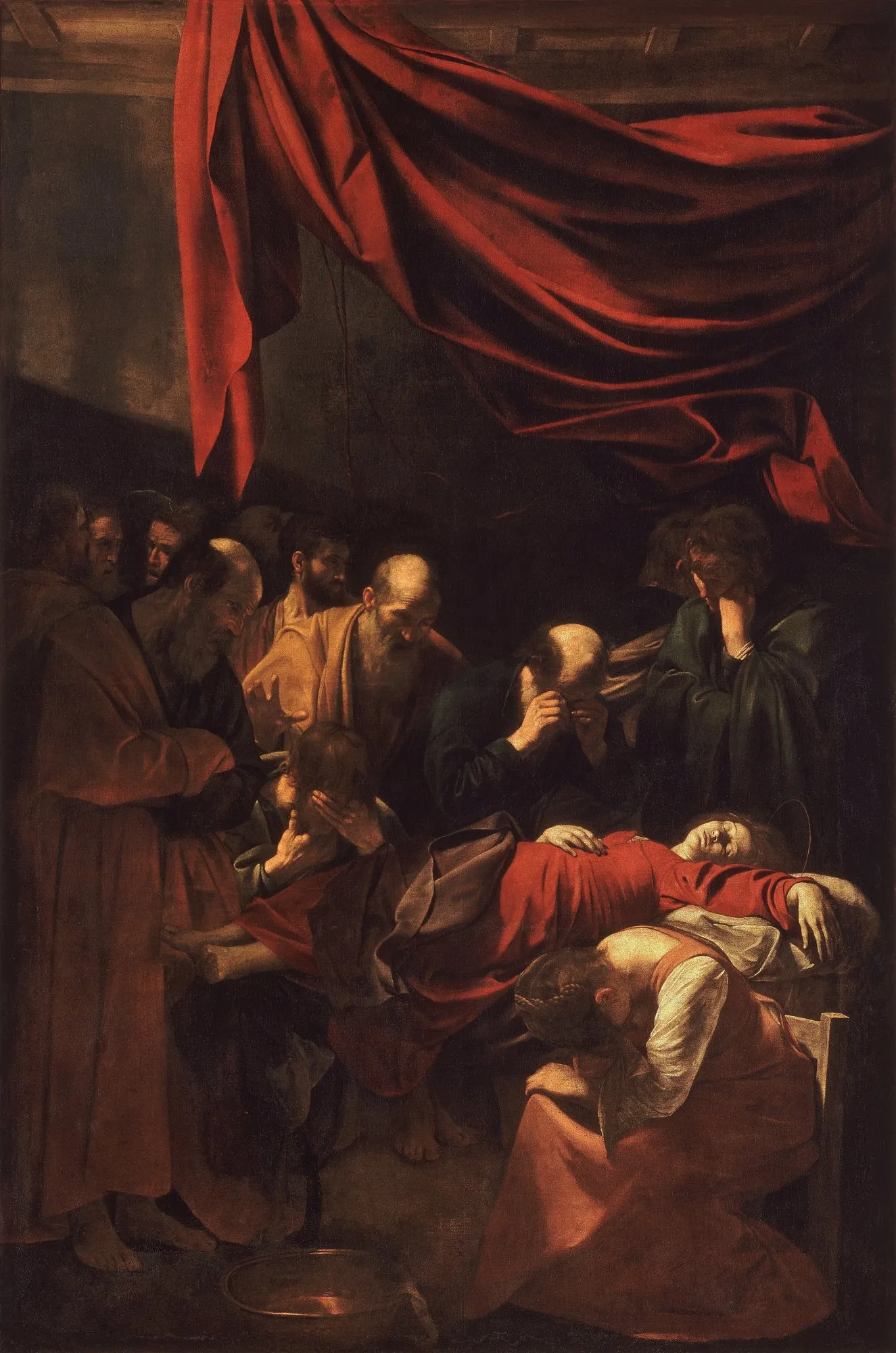 Death of the Virgin by Caravaggio