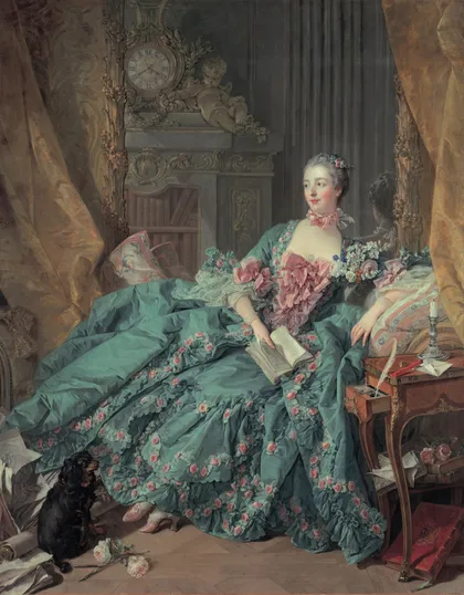 Madame de Pompadour by François Boucher