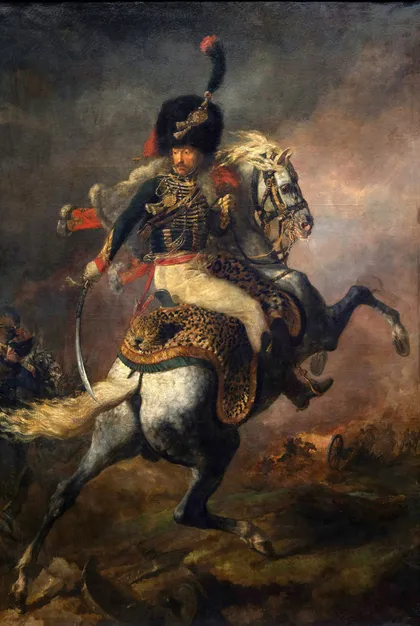 The Charging Chasseur by Théodore Géricault