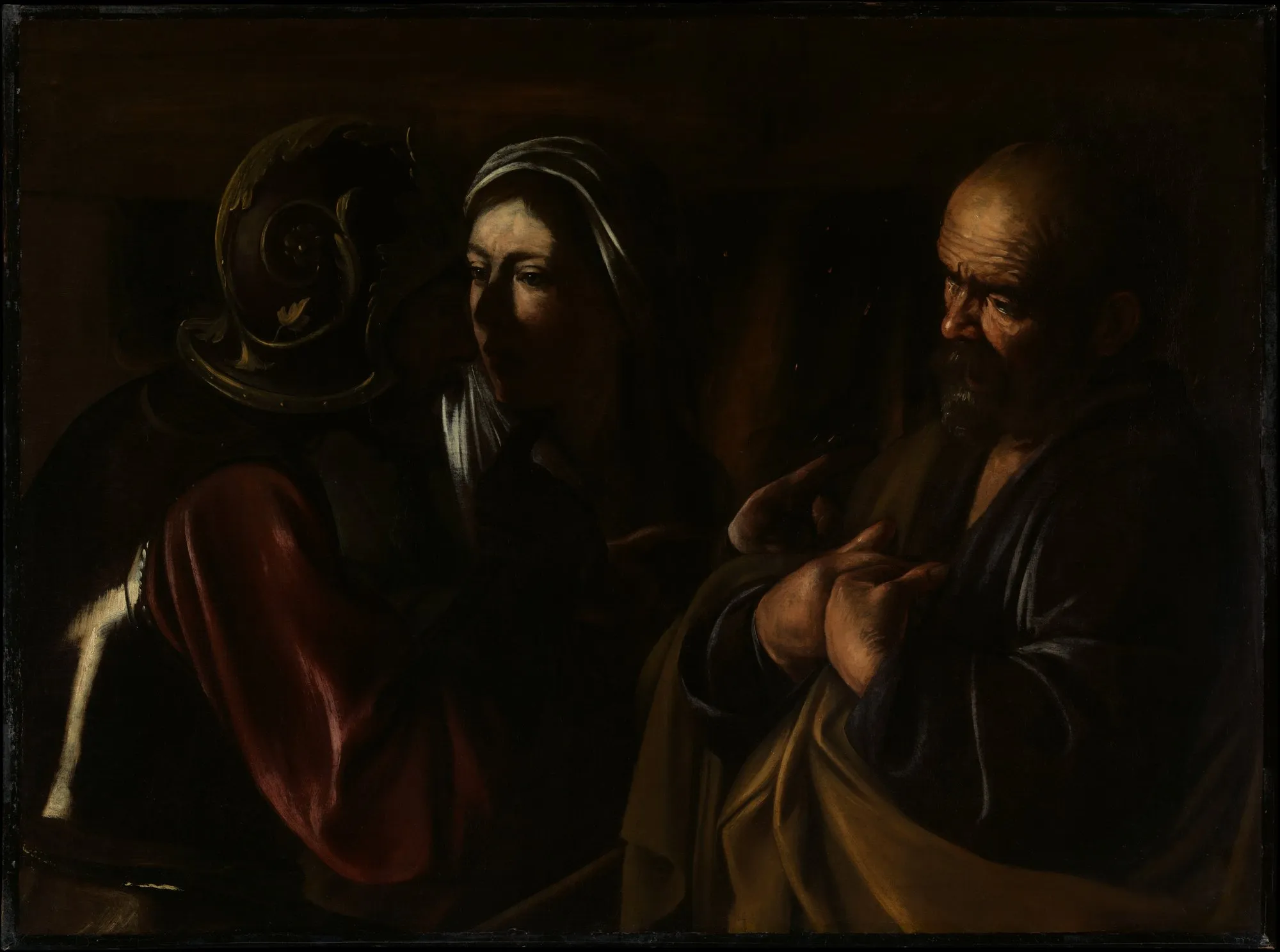 The Denial of Saint Peter by Caravaggio