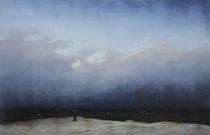 The Monk by the Sea by Caspar David Friedrich