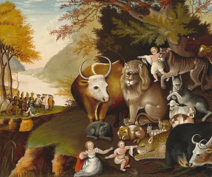 The Peaceable Kingdom by Edward Hicks