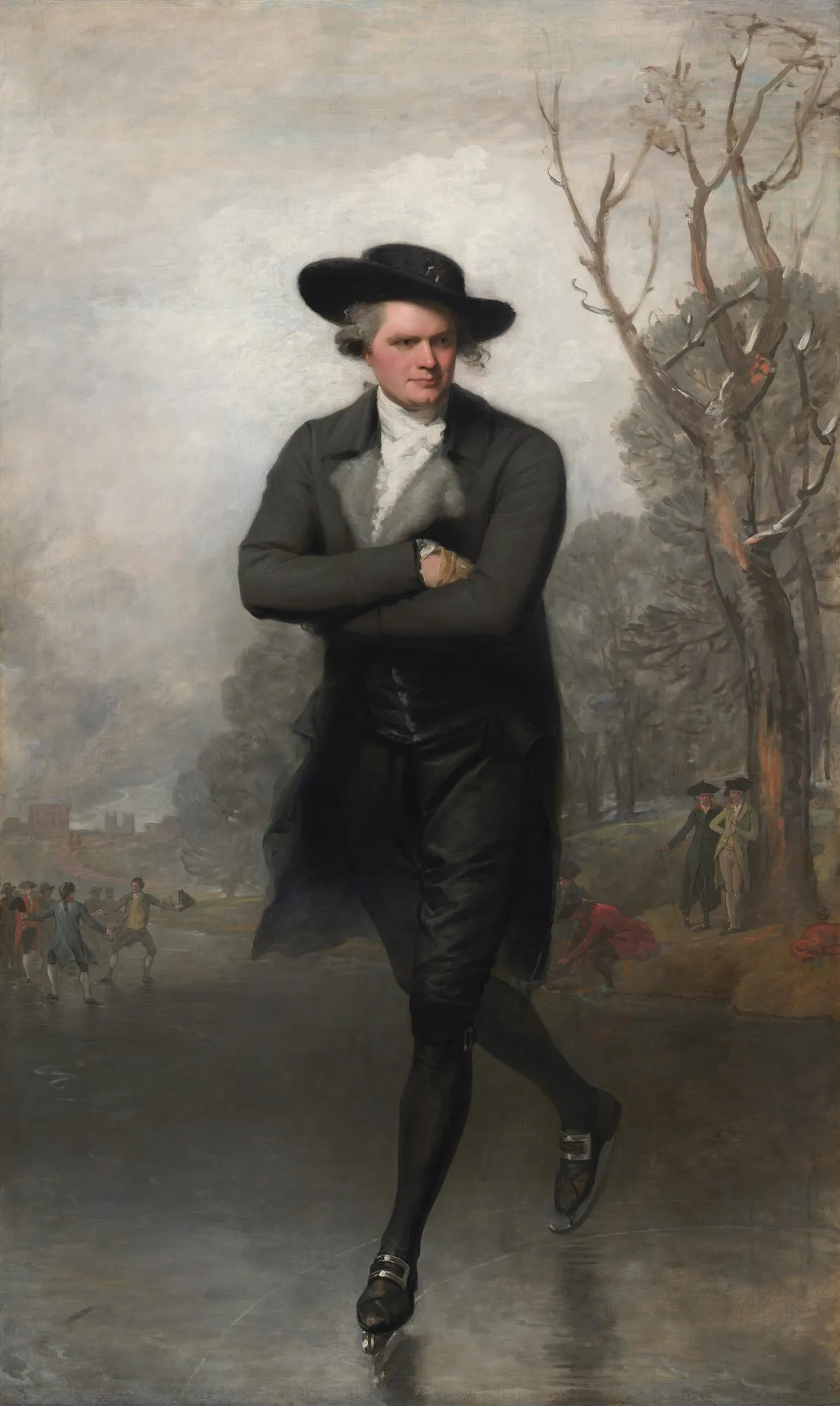 The Skater by Gilbert Stuart