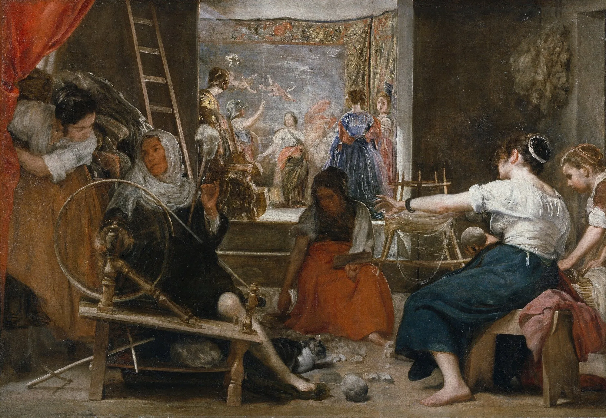 The Spinners by Diego Velázquez