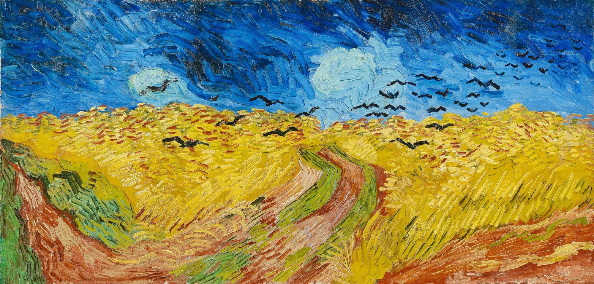 Wheatfield with Crows by Vincent van Gogh
